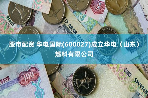 股市配资 华电国际(600027)成立华电（山东）燃料有限公司