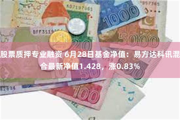 股票质押专业融资 6月28日基金净值：易方达科讯混合最新净值1.428，涨0.83%