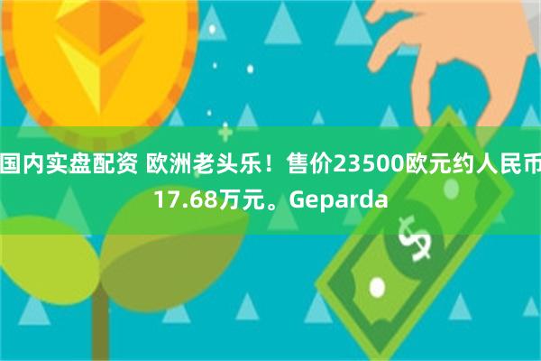 国内实盘配资 欧洲老头乐！售价23500欧元约人民币17.68万元。Geparda